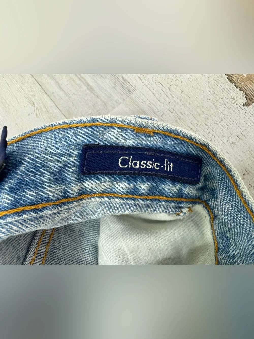 Eddie Bauer Womens Blue Jeans 10 Straight Leg Classic High Rise